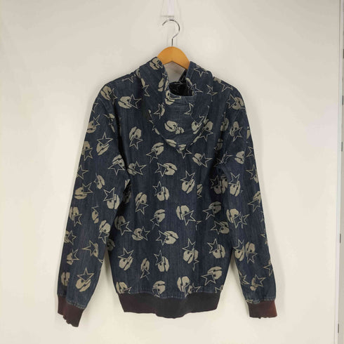 サンタスティック SANTASTIC S.STAR DENIM ZIP HOODIE Sスター デニム ジップ フーディー メンズ JPN:L